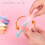 Dustless Colored Sidewalk Chalk Non-Toxic Washable 12 Pcs 6