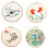 Stickset für Anfänger mit Vogelmotiv (4 Sets) 1
