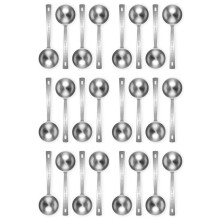 24Pcs Coffee Scoop Spoon - 1 Tablespoon Measuring Spoon, 15ML Stainless Steel Coffee Spoons, Long Handle Measuring Scoop