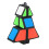 Sehao Magic Cube 1x2x3 Christmas Tree Puzzle Black 4