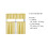 KK3 Yellow Blackout Curtains 3-Piece Set 3