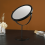 Gold Desktop Vanity Mirror Round Portable 1pc 4