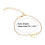 Personalized Initial Bracelet 18K Gold Plated Stainless 2