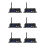 6X DMX 512 Wireless Controller Receiver Transmitter LCD Display Power Adjustable EU Plug 1