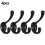 Vintage cast antique coat hook wall mounted 4 pack 1