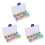 Needle Point Stoppers Multi-Colored 120 Pieces 2 Sizes 1