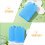 Shengjike reusable ice packs for coolers 2 pcs 2