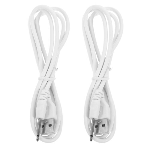 Nabíjecí kabel DC, převodník 2,5 mm na USB, 2 ks