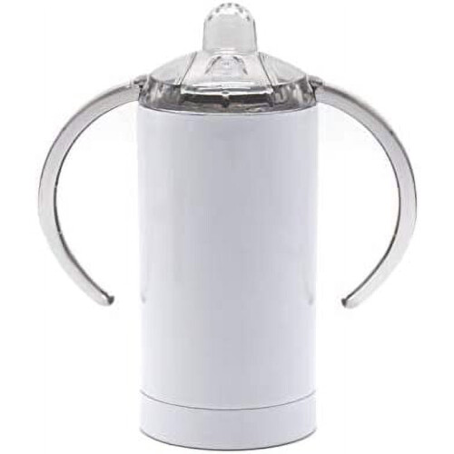 Sublimation Blank Stainless Steel Sippy Cup 12 oz