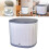 Lave-vaisselle de comptoir portable rechargeable par USB avec tasse 1