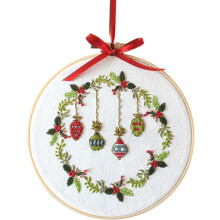 Embroidery Starter Kit Christmas Pattern 1/3 Sets