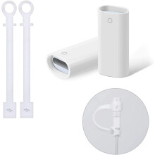 OUSITAI Apple Pencil -lataussovitinkaapeli, valkoinen