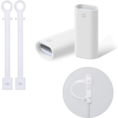 OUSITAI Apple Pencil -lataussovitinkaapeli, valkoinen