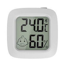 Stazione meteorologica - termometro da interni, supporto Bluetooth, termometro elettronico di precisione