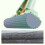 SHENGXINY sponge mop 28x136cm with 2 replaceable heads 8