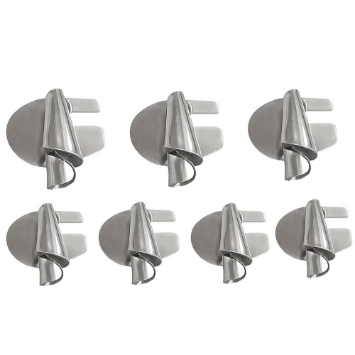 Nährollsaumfuß Universal 7er-Pack