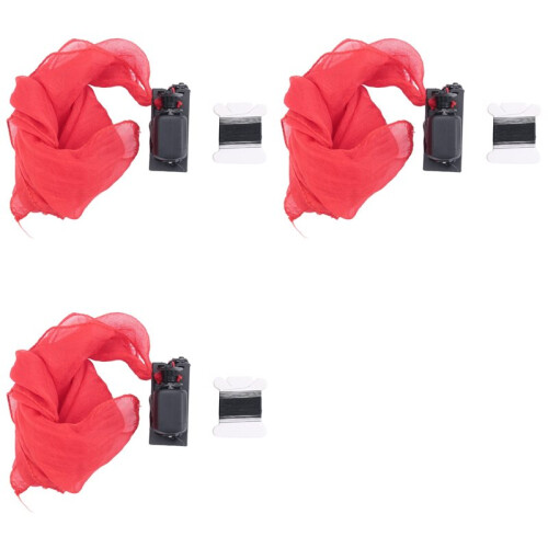 3X Flying Silk Magic Tricks, Electronical Silk Flying Device for Magician Close  Magic Accessories Gimmick