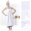 Women's soft bath wrap set with adjustable turban 1