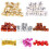 Savlot foil gift boxes assorted colors 12 pcs 5