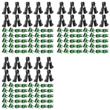 150 Pieces Adjustable Plant Trellis Connector Clip Garden Plastic Connector A-Type Connecting Joint Buckle Clip