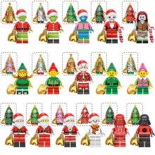 Grinch Darth Vader Christmas Elf Mini Figures 16 PCS
