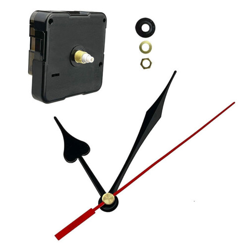 Quartz Clock Movement Mechanism Non-Ticking 1 Set