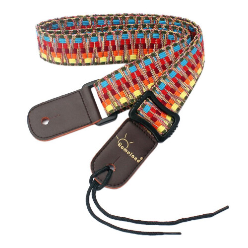 Adjustable Guitar Strap PU Leather 1 Piece 1
