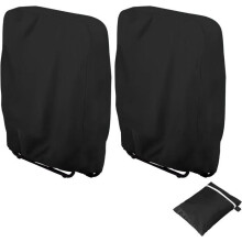 Folding chaise lounge cover - ODIPIE - W71xH110cm - Waterproof - 210D Oxford fabric - Set of 2