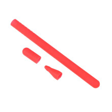 Funda de silicona para lápiz táctil compatible con Apple Pencil2 (roja)
