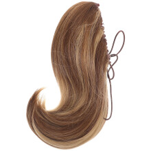 Light Brown Ponytail Hair Extension Synthetic Claw Clip