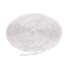 Chaîne à griffes en strass blanc 3 mm 12#