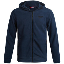 Reebok Herren Fleecejacke - Leichte Polar Fleece Zip-Up Winterjacke für Herren - Sportjacke für Gym, Größe X-Large, Marineblau