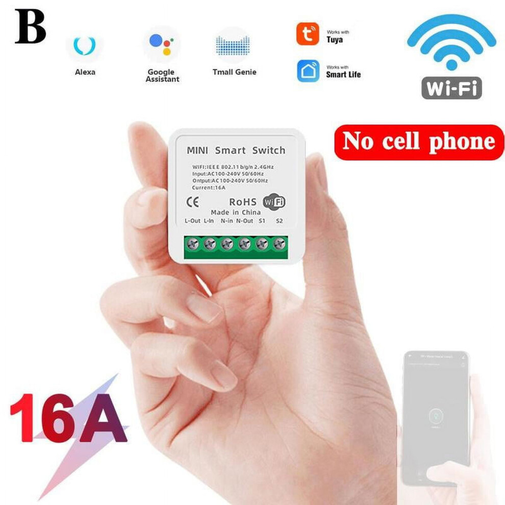 Smart Wi-Fi Light Switch With Voice Control 393040388895