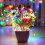 USB Solar LED Copper Wire String Lights 2-10M Waterproof 5