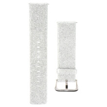 Glitter Watch Band for Women and Men Silver