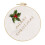 Christmas Embroidery Kit with Hoop, Threads, Needles, 1