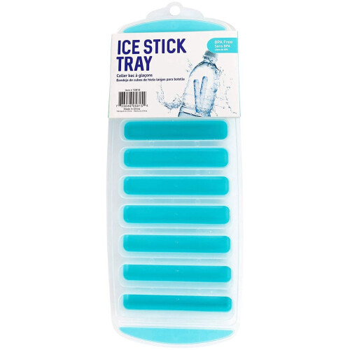 Bac à glaçons compact bleu sarcelle, compatible lave-vaisselle, lot de 1