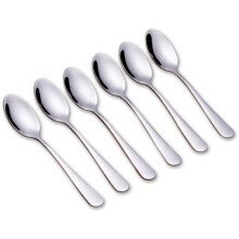 Stainless Steel Teaspoon 4.9 Inches Set of 6