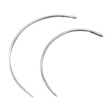 Upholstery hand-sewing needle 2 in and 2.5 in (2 count)