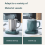 Electric Coffee Mug Warmer Adjustable Temperature 1pc 6