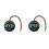 2X LED Battery Level Indicator Digital Voltmeter 12V/24V/36V/48V Charge Tester Lithium Battery Capacity Board White 1
