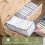 Clothes Organizer Drawer Divider Mesh Gray 1PCS 8