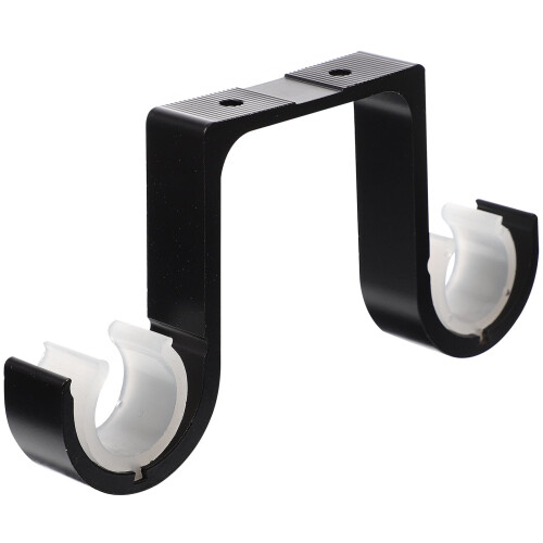 Ceiling Mount Curtain Rod Bracket Aluminum Alloy Double