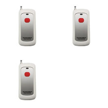 3X Controle Remoto Sem Fio de 433 MHz Código de Aprendizagem EV1527 Módulo com Antena Controle de Botão Único Abridor de Longo Alcance de 1000 M