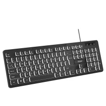Savio KB-04 keyboard Home/Office USB QWERTY UK International Black