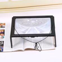 Formhéadaitheoir léitheoireachta le solas LED, fillte, 3X