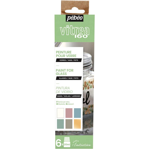 Vitrea 160 paint assorted colors 620 ml