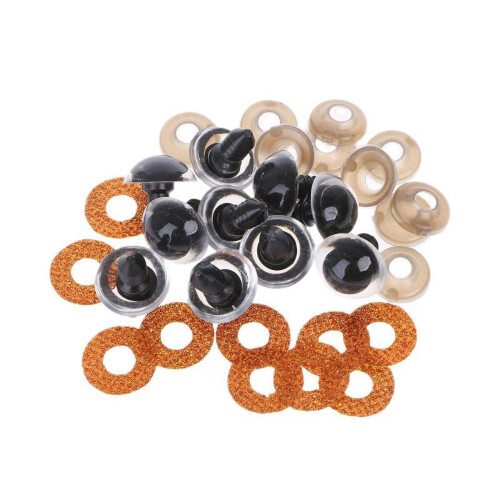 Kit de olhos de segurança de plástico OOKWE 16/20/24mm