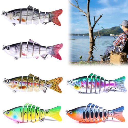 Multi-jointed sinking wobbler swimbait crankbait S4 2