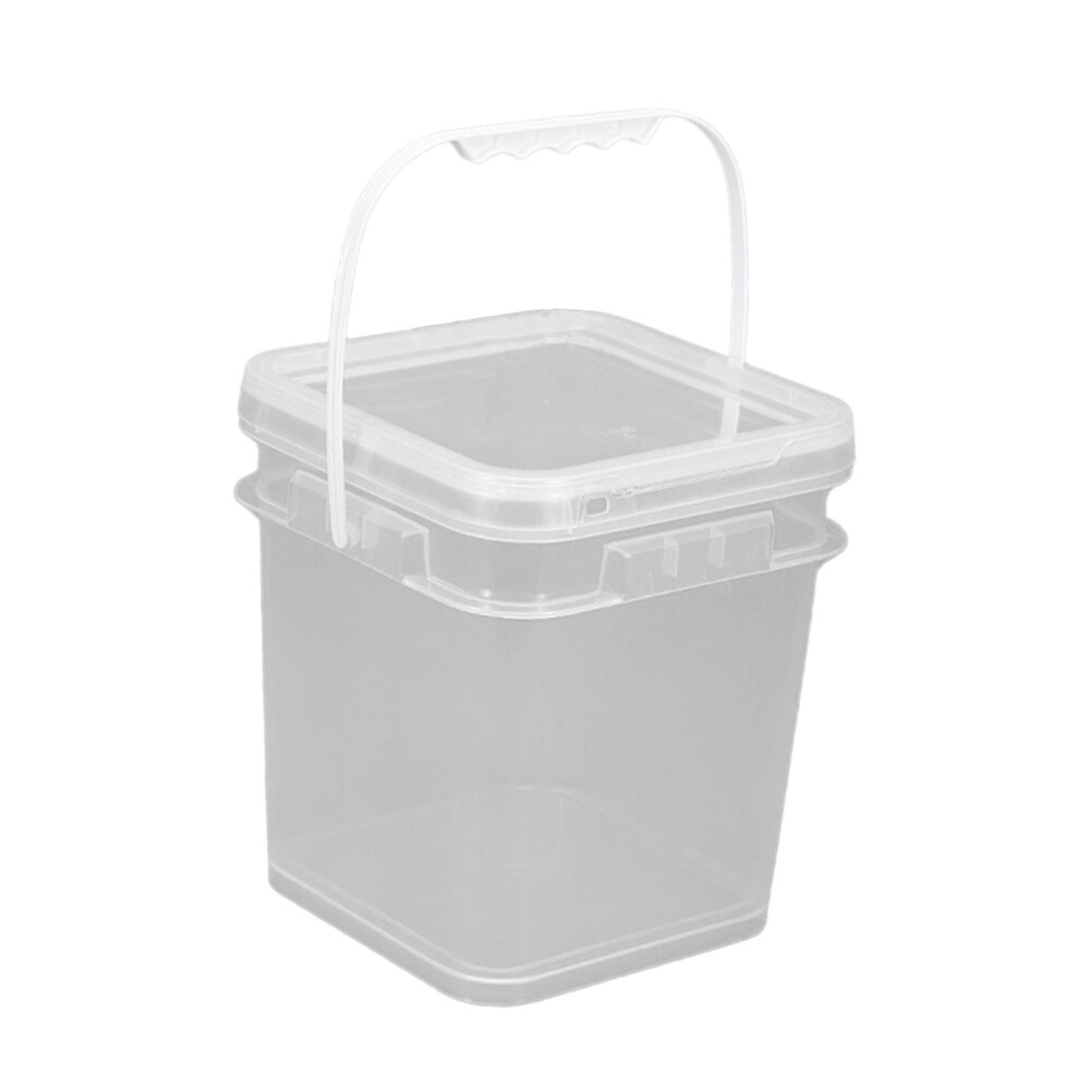 Mornei Square Food Storage Container 4L Transparent 9306268726616